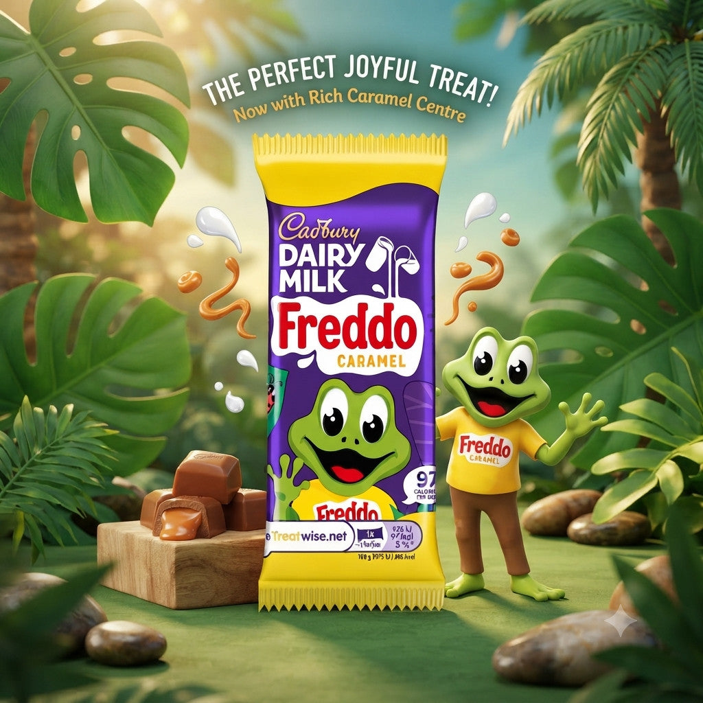 Cadbury Dairy Milk Freddo & Caramel Chocolate Bars Bulk Box 18g/20g x 60