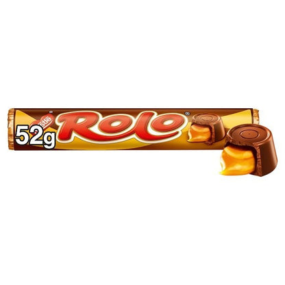 36x Nestle Rolo Milk Chocolate & Toffee Tube 52g Bulk Box Sharing Sweets