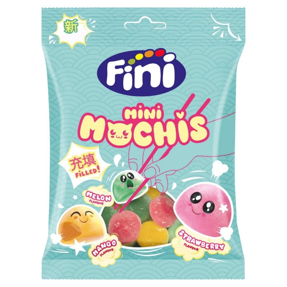 Fini Mini Mochis 90g x 12 | Melon, Strawberry, Mango, Raspberry & Cherry