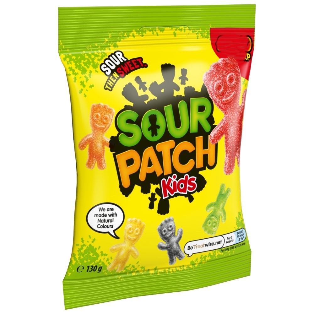 Sour Patch Kids Candy 105g x 10 | Original, Blue Raspberry, Strawberry & More