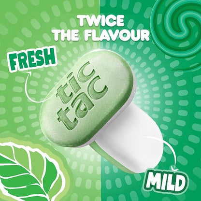 38.5g x 16 Pack Tic Tac Two Sugar Free Mints Bulk Box - Choice of Flavours