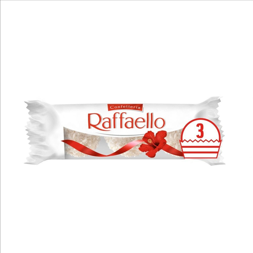 30g x 16 Raffaello Coconut & Almond Treat Packs T3 Display Box Multipack