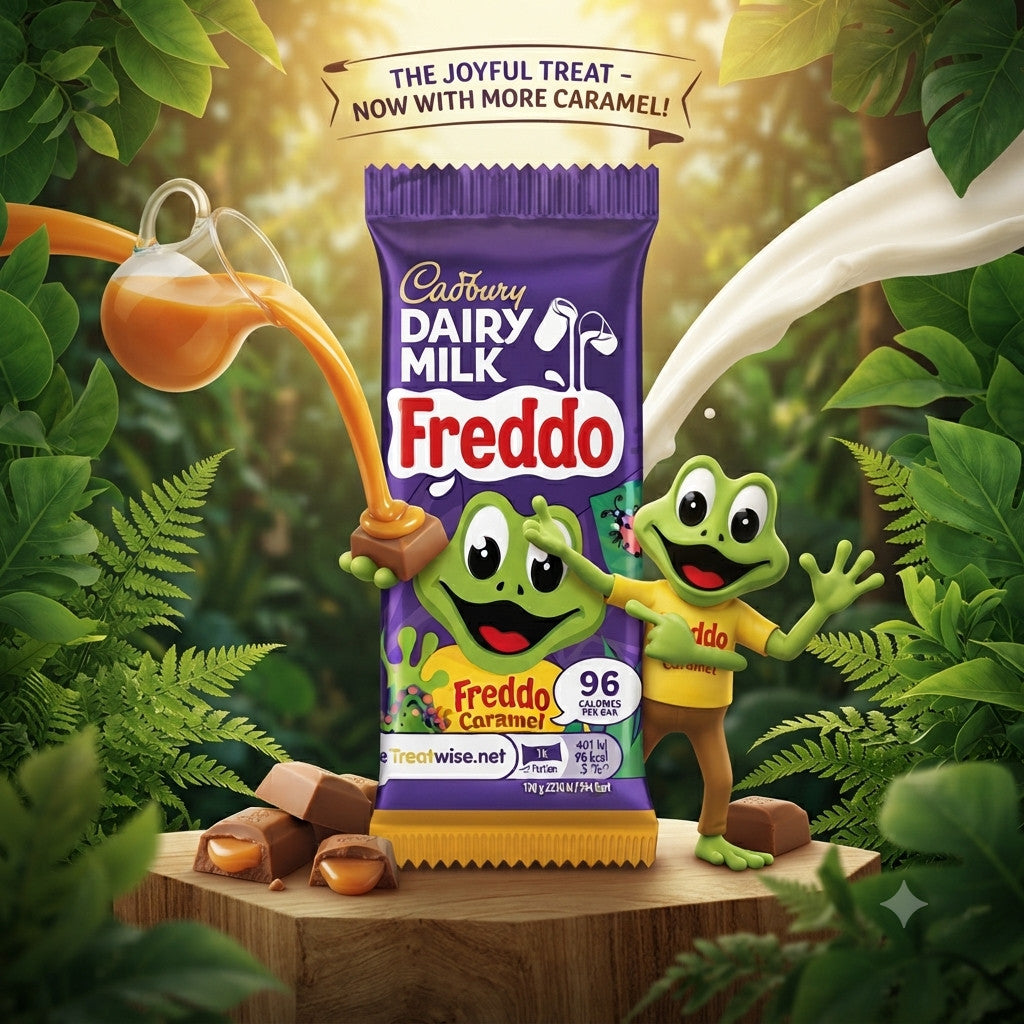 Cadbury Dairy Milk Freddo & Caramel Chocolate Bars Bulk Box 18g/20g x 60