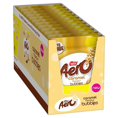 Aero Bubbles Chocolate Sharing Bag Multipack Bulk Buy Peppermint or Caramel 80g