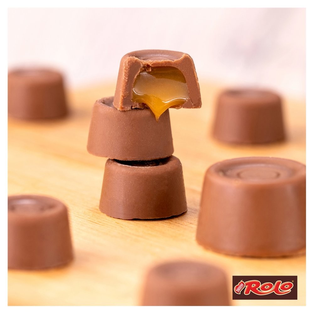 36x Nestle Rolo Milk Chocolate & Toffee Tube 52g Bulk Box Sharing Sweets