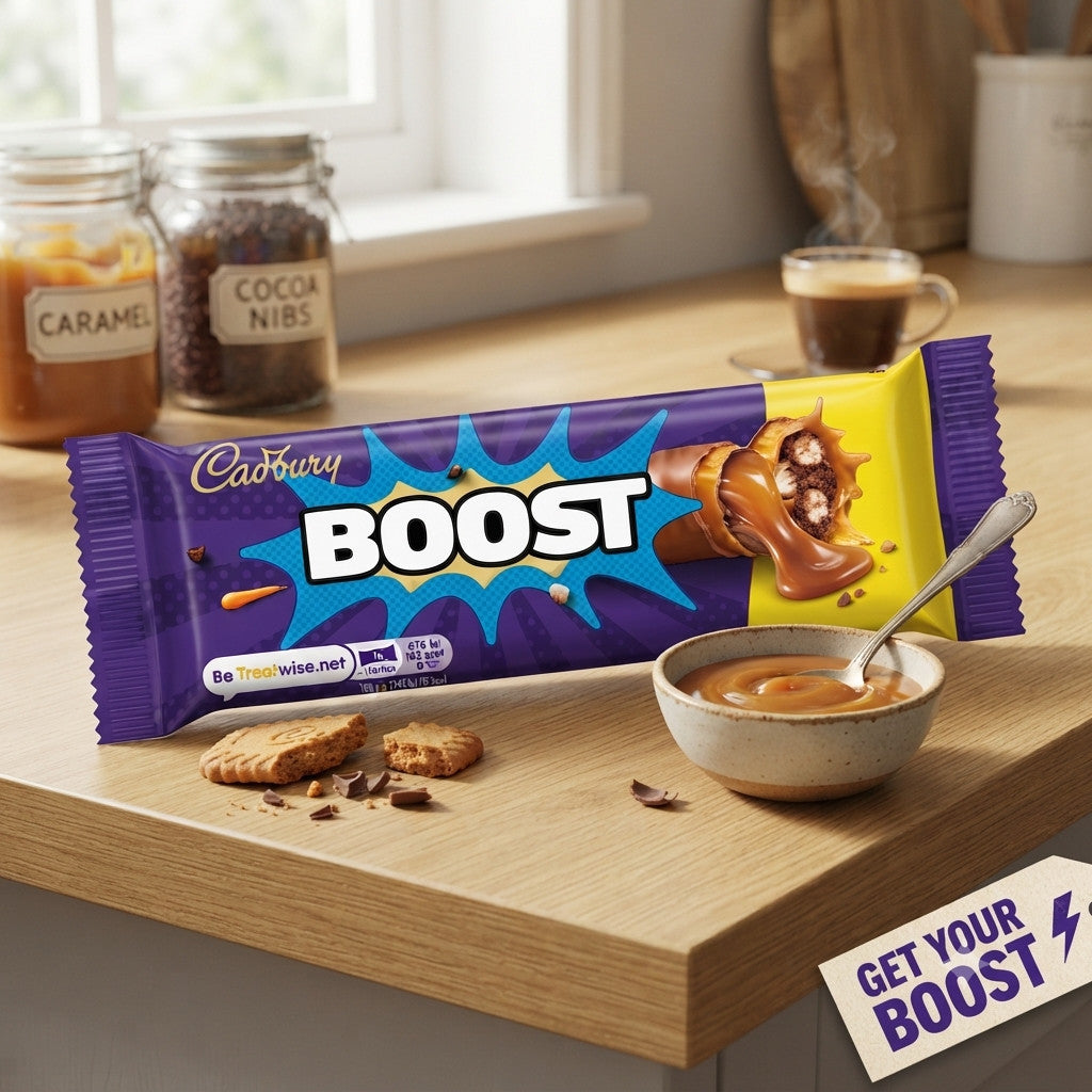 Cadbury Boost Chocolate Bar Multi Pack 126g x 12 Irish Import Bulk Buy
